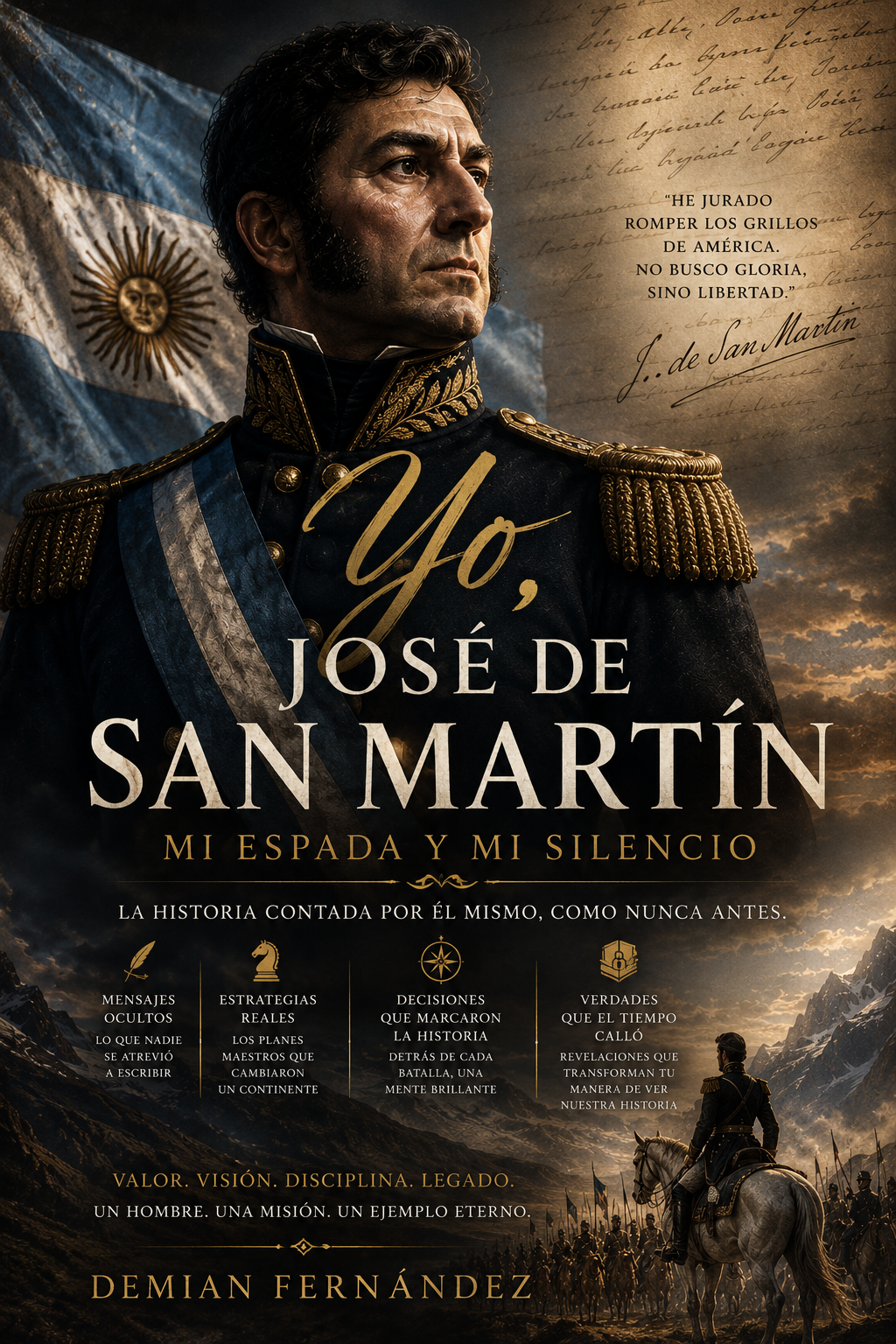 Libro Yo, José de San Martín: Mi Espada y Mi Silencio